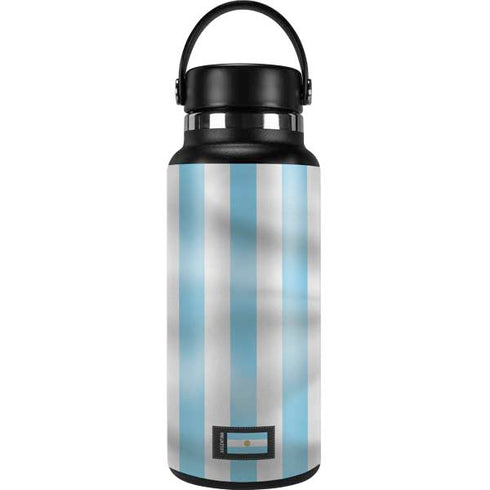 Argentina Soccer Flag Hydro Flask 32oz Wide Mouth Skin